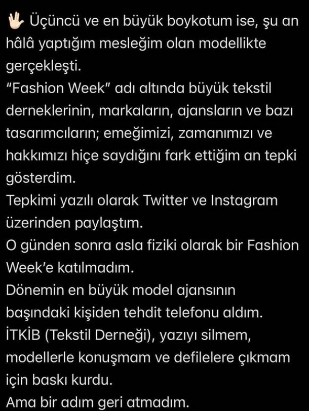 "Boykot bir duruştur," diyen Didem Soydan, hakkını aramak için nelerden vazgeçtiğini anlattı 5